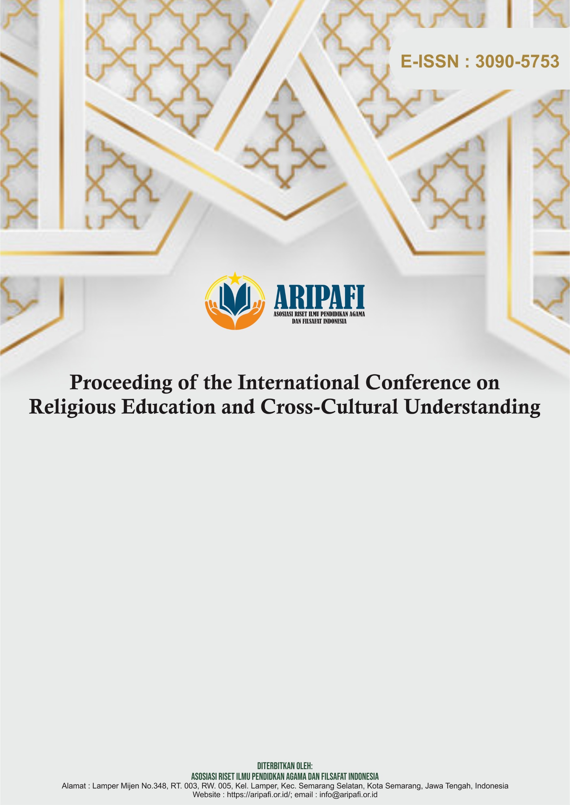 Proceeding of The International Conference on Religious Education and Cross - Cultural Understanding